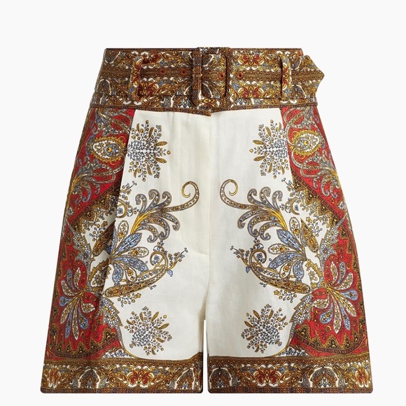 Veronica Beard Linen Shorts - Picture 1 of 4